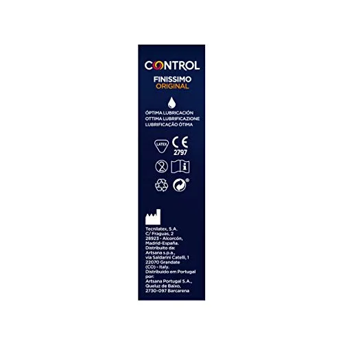 CONTROL ▫️ Finissimo Original – Preservativos Superfinos de 0,05 mm de látex natural – 12 preservativos 5