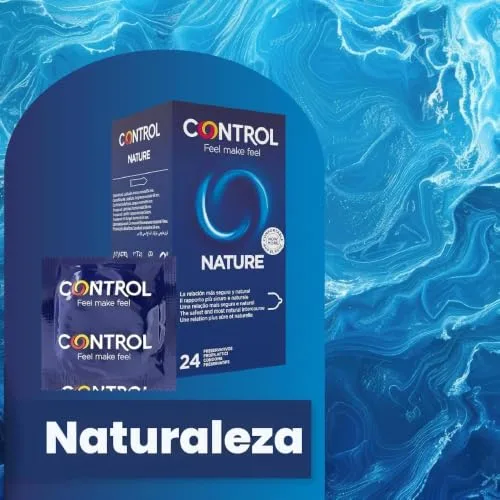 CONTROL ▫️ Nature Preservativos Clássicos de Látex Natural - 24 preservativos 2