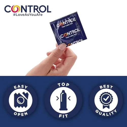 CONTROL ▫️ Nature Preservativos Clássicos de Látex Natural - 24 preservativos 6