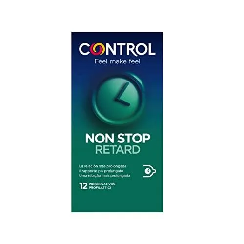CONTROL ▫️ Retard – Preservativos de látex natural com lubrificante interior – 24 preservativos 2