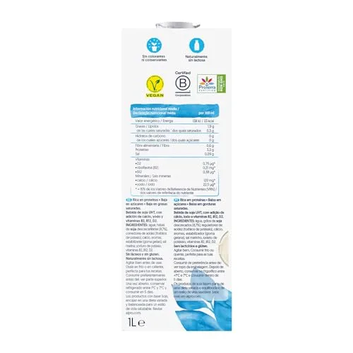 Alpro ▫️ Bebida Vegetal de Soja sem Açúcar - Embalagem de 6 x 1 L 2