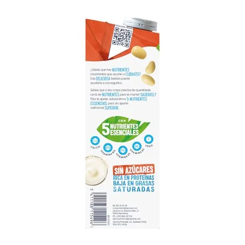Alpro ▫️ Bebida Vegetal de Soja sem Açúcar - Embalagem de 6 x 1 L 5