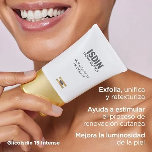 ISDIN ▫️ ceutics Glicoisdin 15 Moderate, Gel Facial com Efeito Esfoliante à Base de Ácido Glicólico, 50 ml 4