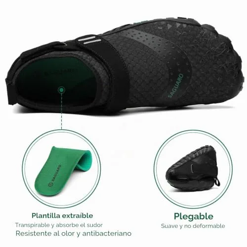 SAGUARO ▫️ Barefoot - Ténis minimalistas para homem e mulher, com solas Zero Drop e biqueira larga, tamanhos 35-48 EU 4
