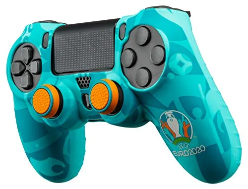 Qubick ▫️ Meridiem Games - Skin para comando UEFA EURO 2020 para PS4 (PS4) 2