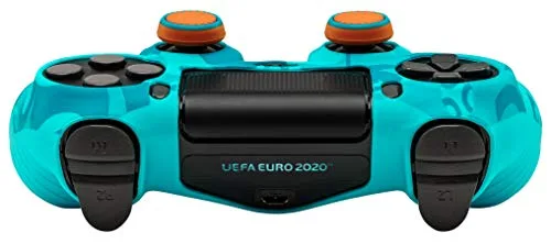Qubick ▫️ Meridiem Games - Skin para comando UEFA EURO 2020 para PS4 (PS4) 4