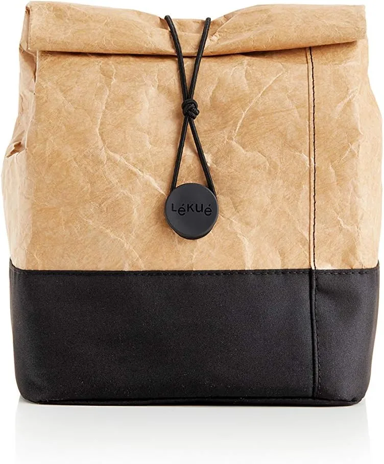 Lékué ▫️ Saco para alimentos Tyvek, cor Kraft, 4 L