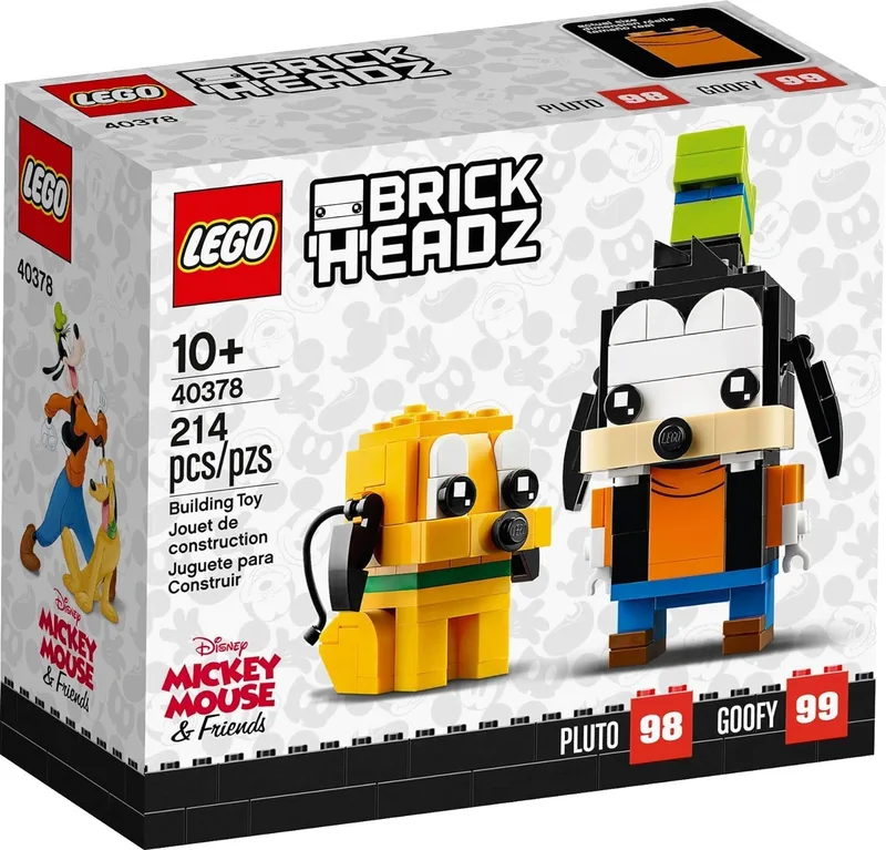 LEGO ▫️ BrickHeadz - Pateta e Pluto