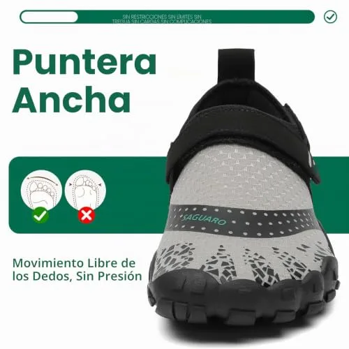 SAGUARO ▫️ Ténis Barefoot para Mulher e Homem, Calçado Minimalista e Respirável, Ténis de Trail Running para Fitness e Caminhadas, Tamanhos 35-48 2