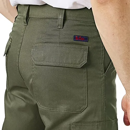 Lee Cooper ▫️ LCPNT205 Calças cargo clássicas de trabalho com vários bolsos, fáceis de cuidar e resistentes, para homem 2