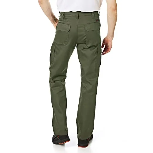 Lee Cooper ▫️ LCPNT205 Calças cargo clássicas de trabalho com vários bolsos, fáceis de cuidar e resistentes, para homem 3
