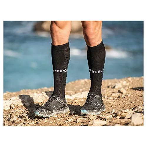 COMPRESSPORT ▫️ Full Socks Run – Meias de compressão – Apoio muscular – Corrida e triatlo para treino e competição – Unissexo – Adultos 2