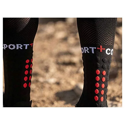 COMPRESSPORT ▫️ Full Socks Run – Meias de compressão – Apoio muscular – Corrida e triatlo para treino e competição – Unissexo – Adultos 5