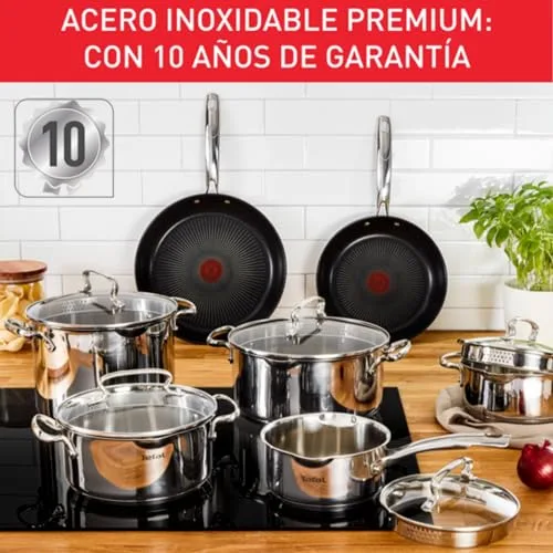 Tefal ▫️ Duetto Plus - Conjunto de 4 peças + 3 acessórios, aço inoxidável 3
