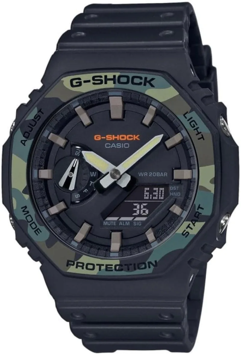 Casio ▫️ Relógio analógico-digital para homem, de quartzo, com bracelete em resina