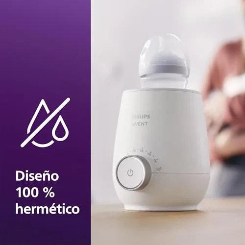 AVENT ▫️ Philips Premium Aquecedor de biberões rápido — Controlo inteligente da temperatura, aquece uniformemente sem pontos quentes, sistema de banho-maria com qualidade hospitalar, SCF358/00 5