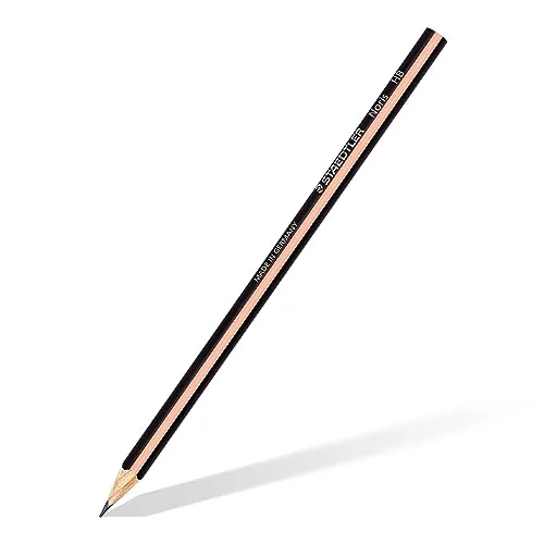 STAEDTLER ▫️ Noris 118 BK6 PAST, Lápis triangulares de madeira certificada, embalagem blister com 6 unidades 2