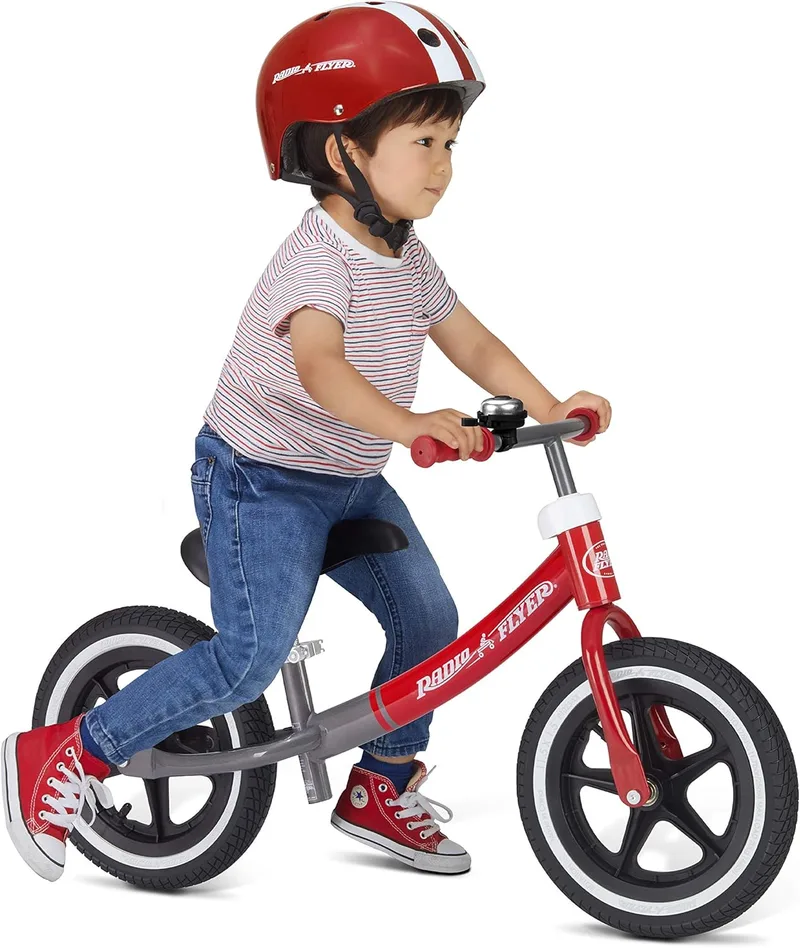 Radio Flyer ▫️ Air Ride, bicicleta de equilíbrio para crianças pequenas, idades entre 1,5 e 5 anos