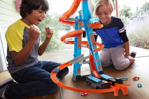 Hot Wheels ▫️ Sky Crash Tower: Pista e carro de brincar 2