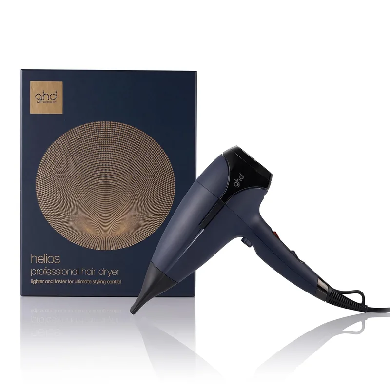 ghd Helios - Secador de Cabelo Profissional, Leve, Secagem Rápida, Máximo Controlo de Modelação - Para Todos os Tipos de Cabelo - (Ficha Europeia)