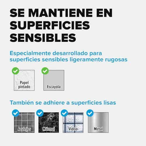 tesa ▫️ Pregos ajustáveis para papel de parede e reboco - 1 kg - 4 unidades 5