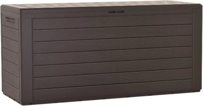 Prosperplast ▫️ Caixa de arrumação para jardim 280 litros Boardebox Dark Ochre Plástico 116 x 43,8 x 55 cm