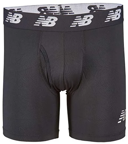 New Balance ▫️ Premium 6 Inch com Fly - Conjunto de 3 boxers para homem (Conjunto de 3) 3
