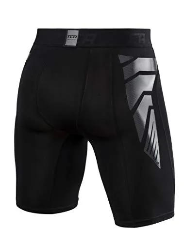 TCA ▫️ CarbonForce Pro - Calções de compressão para homem, roupa interior térmica para jovens, destinada ao desporto, futebol, educação física e treino 2