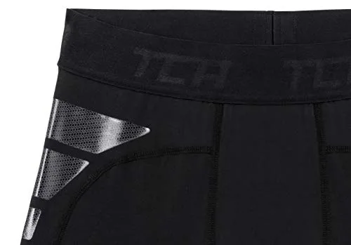 TCA ▫️ CarbonForce Pro - Calções de compressão para homem, roupa interior térmica para jovens, destinada ao desporto, futebol, educação física e treino 4