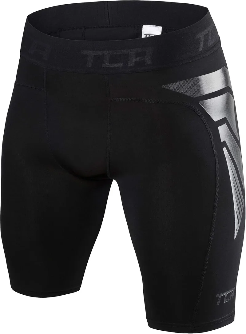 TCA ▫️ CarbonForce Pro - Calções de compressão para homem, roupa interior térmica para jovens, destinada ao desporto, futebol, educação física e treino
