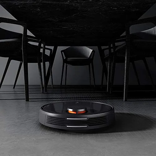 XIAOMI ▫️ Mi Robot Aspirador Mop Pro, potência de sucção de 2100 Pa, autonomia de 110 min para 180 m², deteção de obstáculos, planeamento de percursos, barreiras virtuais, comando por voz e através da aplicação - Preto 7