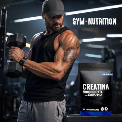 Gym Nutrition ▫️ Creatina Monohidratada Extrapura em Pó – 500 g (147 porções) 2