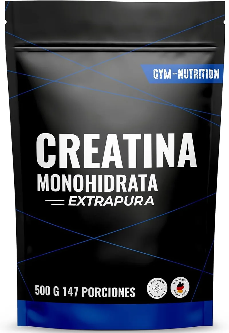 Gym Nutrition ▫️ Creatina Monohidratada Extrapura em Pó – 500 g (147 porções)