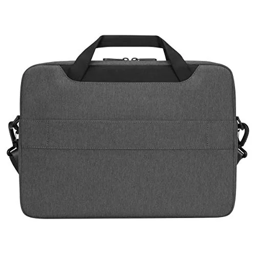 Targus ▫️ TBS92502GL Cypress - Mala com tecnologia Ecosmart, concebida para viajantes em negócios e para o meio escolar, para portáteis até 15,6" - Cinzento 3