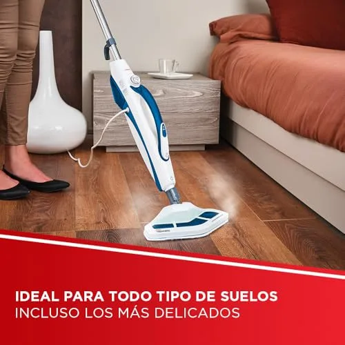 Polti ▫️ Vaporetto SV460 Double, Vassoura a Vapor 2 em 1 com Limpador Portátil 3