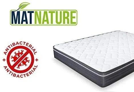 Matnature ▫️ MatFoam | Colchão Viscosoft Reversível | Firme e indeformável | Altura 21 cm | Muito respirável e antibacteriano | Ótima termorregulação | Tecido antiderrapante (105 x 190 cm) 2