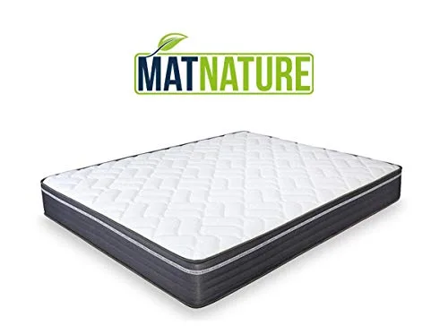 Matnature ▫️ MatFoam | Colchão Viscosoft Reversível | Firme e indeformável | Altura 21 cm | Muito respirável e antibacteriano | Ótima termorregulação | Tecido antiderrapante (105 x 190 cm) 3
