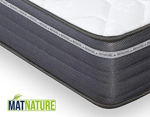 Matnature ▫️ MatFoam | Colchão Viscosoft Reversível | Firme e indeformável | Altura 21 cm | Muito respirável e antibacteriano | Ótima termorregulação | Tecido antiderrapante (105 x 190 cm) 4