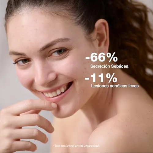 Rilastil ▫️ Acnestil Gel, Gel de Limpeza Anti-imperfeições e Hidratante, Limpa sem ressecar, com pantenol, ceramidas e ácido hialurónico, para peles mistas ou oleosas com tendência acneica – 200 ml (embalagem de 2) 5