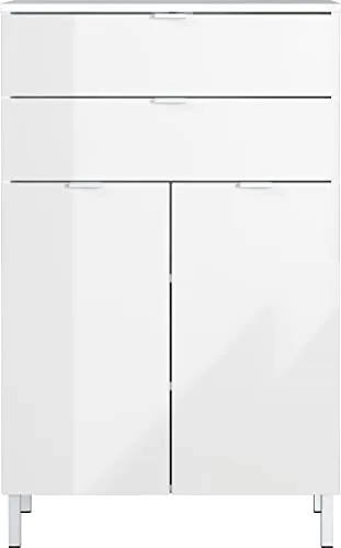 GERMANIA DIE MÖBELMACHER ▫️ Cómoda, Madeira Compósita, Branco, 60 x 97 x 34 cm 4