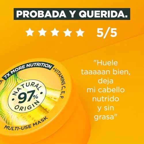 Garnier ▫️ Fructis Hair Food Banana: Champô, Condicionador, Máscara, Conjunto de 3 4