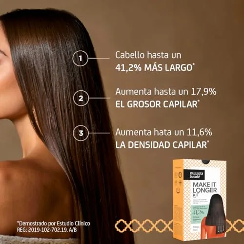 Nuggela & Sulé ▫️ Make It Longer Hair Kit. Crescimento do cabelo 320 ml 4