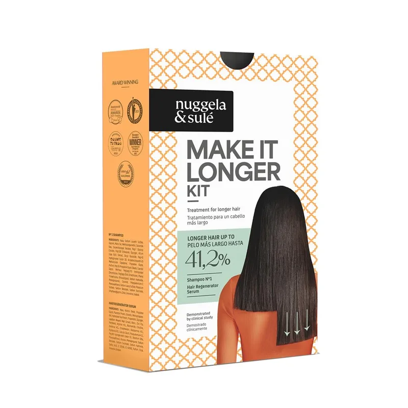 Nuggela & Sulé ▫️ Make It Longer Hair Kit. Crescimento do cabelo 320 ml