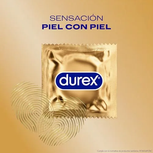 Durex ▫️ Preservativos Real Feel, extra lubrificados, sem látex, formato Easy-On, 24 preservativos 5