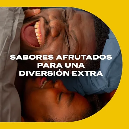 Durex ▫️ Preservativos «Saboréame», Sabores a Fruta para uma Diversão Extra, Morango, Banana, Laranja e Maçã, 12 preservativos 2