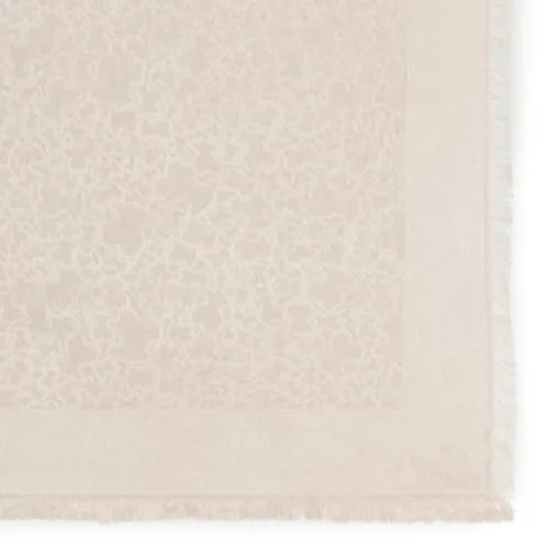 TOUS ▫️ Lenço Kaos Mini Jacquard bege 2