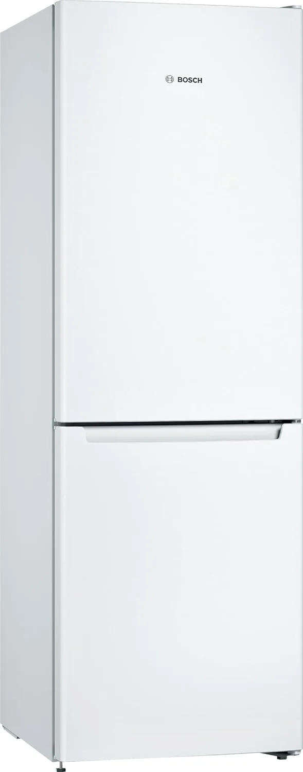 Bosch ▫️ Frigorífico Combi 60 cm, Série 2, NoFrost, Iluminação LED, MultiAirFlow, Branco, KGN33NWEB