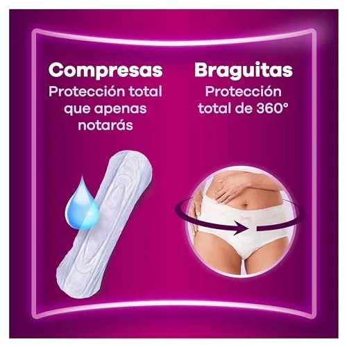 AUSONIA ▫️ Discreet Pensos para incontinência feminina, Normal, 72 unidades 6