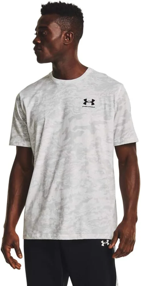 Under Armour ▫️ Camiseta de manga curta ABC Camo para homem (pacote de 1)