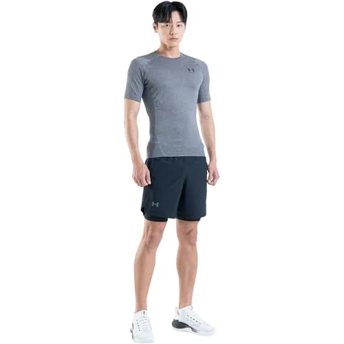 Under Armour ▫️ HG Armour Comp SS Camiseta para Homem 3